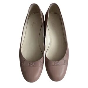 Gucci Pink Ballet Flats